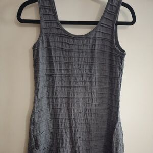 Toad&Co Charcoal Gray Textured Tank